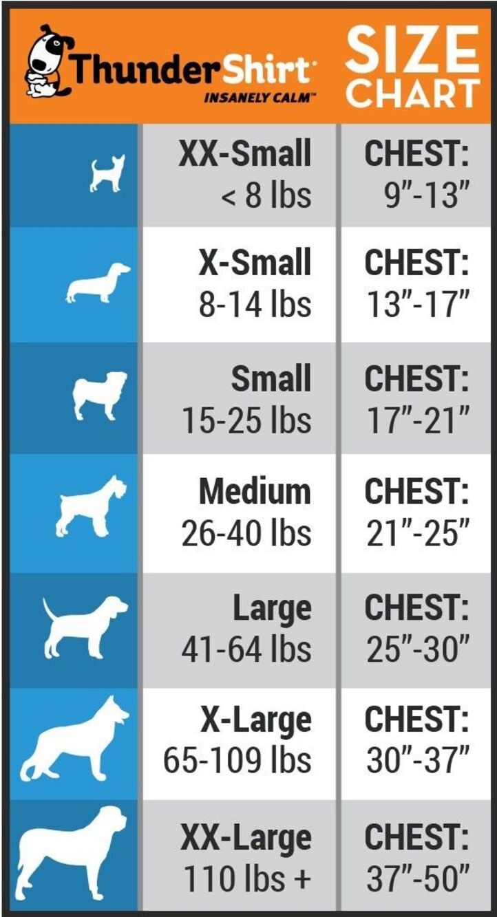 Thundershirt For XS Dog - Calming Anxiety Solution - Extra Small - Fireworks - Picture 2 of 7